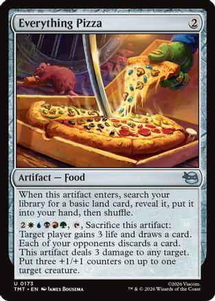 Everything Pizza (TMT-173) - Teenage Mutant Ninja Turtles - Card Brawlers
