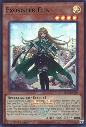 Exosister Elis (Emblazoned) (26LP-EN016) - Limited Pack World Championship 2026 1st Edition - Card Brawlers