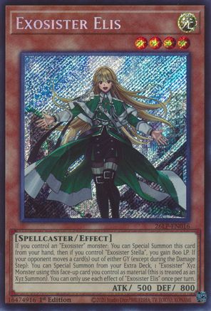 Exosister Elis (Secret Rare) (26LP-EN016) - Limited Pack World Championship 2026 1st Edition - Card Brawlers
