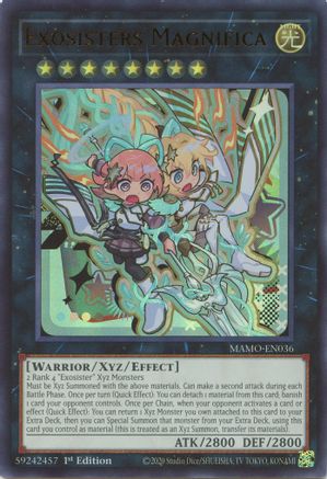 Exosisters Magnifica (MAMO-EN036) - Magnificent Monsters 1st Edition - Card Brawlers