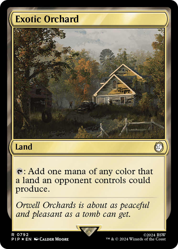 Exotic Orchard (Surge Foil) [Fallout] - Card Brawlers