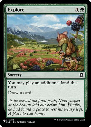 Explore (BLC) (LIST-216) - The List Reprints - Card Brawlers