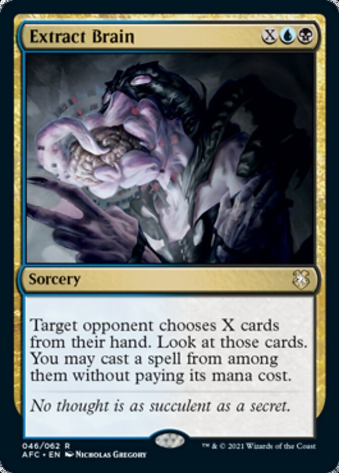 Extract Brain [Dungeons & Dragons: Adventures in the Forgotten Realms Commander] - Card Brawlers