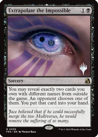Extrapolate the Impossible (PPFRA-055) - Promo Pack: Reality Fracture - Card Brawlers
