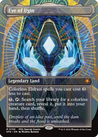 Eye of Ugin (Borderless) (SPG-159) - Special Guests - Card Brawlers