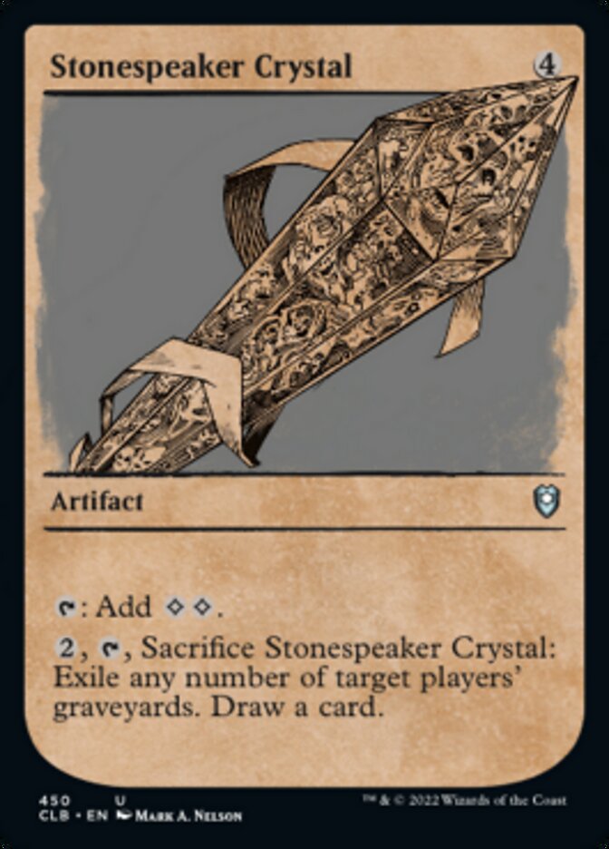 Stonespeaker Crystal (Showcase) [Commander Legends: Battle for Baldur's Gate] - Magic: The Gathering - Card Brawlers | Quebec | Canada |