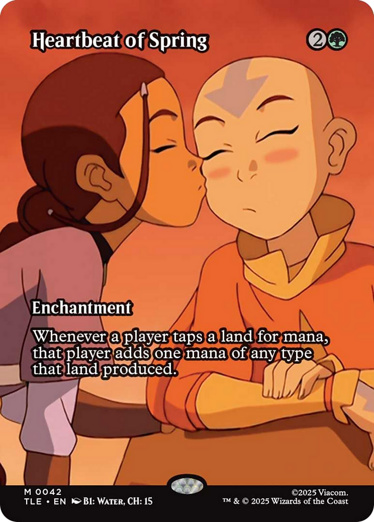 Heartbeat of Spring (Borderless) [Avatar: The Last Airbender: Eternal-Legal] - Magic: The Gathering - Card Brawlers | Quebec | Canada |