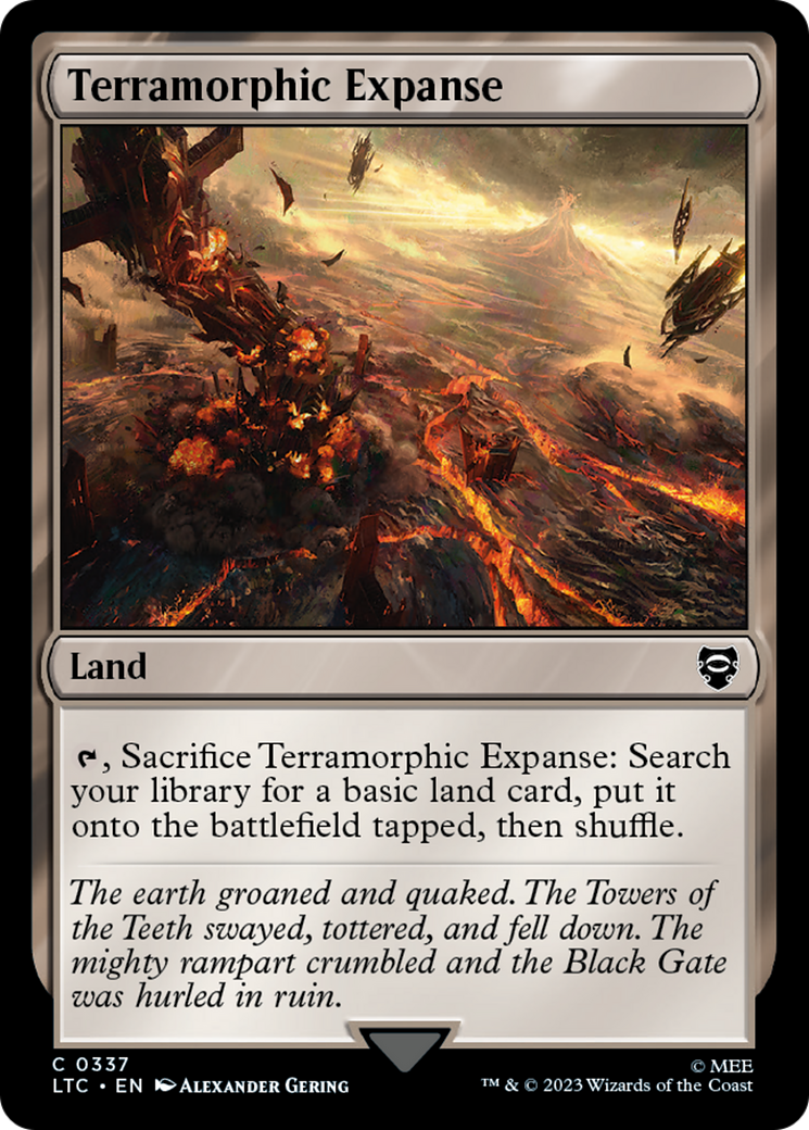 Terramorphic Expanse [The Lord of the Rings: Tales of Middle-Earth Commander] - Magic: The Gathering - Card Brawlers | Quebec | Canada |