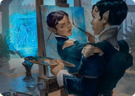Parnesse, the Subtle Brush Art Card [Streets of New Capenna Art Series] - Magic: The Gathering - Card Brawlers | Quebec | Canada |