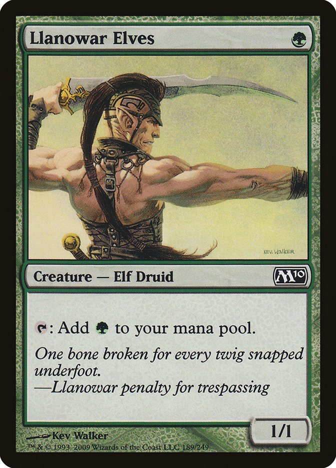 Llanowar Elves [Magic 2010] - Magic: The Gathering - Card Brawlers | Quebec | Canada |