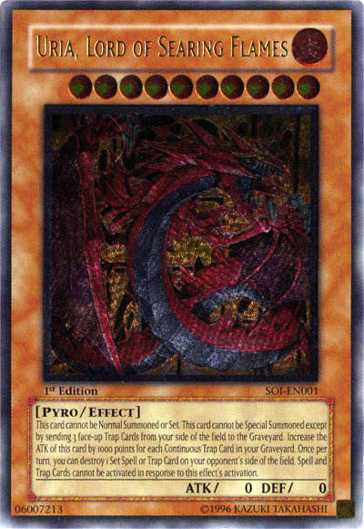 Uria, Lord of Searing Flames (UTR) [SOI-EN001] Ultimate Rare - Yu-Gi-Oh! - Card Brawlers | Quebec | Canada |