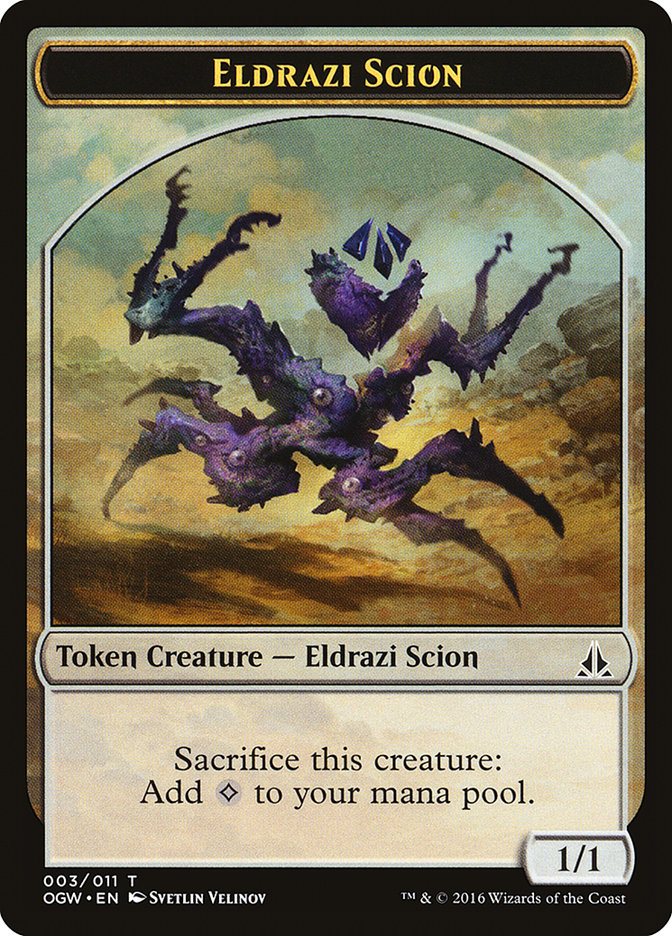 Eldrazi Scion Token (003/011) [Oath of the Gatewatch Tokens] - Magic: The Gathering - Card Brawlers | Quebec | Canada |