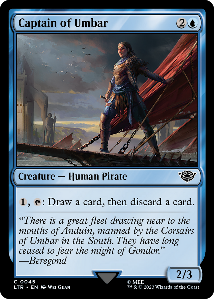 Captain of Umbar [The Lord of the Rings: Tales of Middle-Earth] - Magic: The Gathering - Card Brawlers | Quebec | Canada |