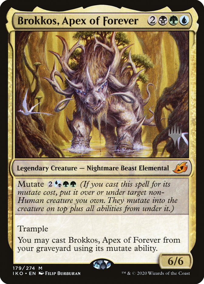Brokkos, Apex of Forever (Promo Pack) [Ikoria: Lair of Behemoths Promos] - Magic: The Gathering - Card Brawlers | Quebec | Canada |