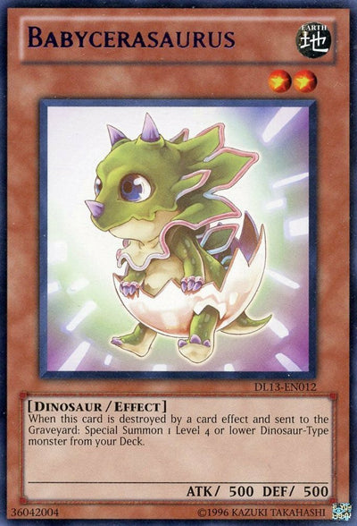 Babycerasaurus (Purple) [DL13-EN012] Rare - Yu-Gi-Oh! - Card Brawlers | Quebec | Canada |
