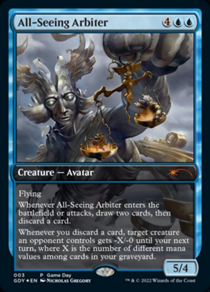 All-Seeing Arbiter [Game Day 2022] - Magic: The Gathering - Card Brawlers | Quebec | Canada |