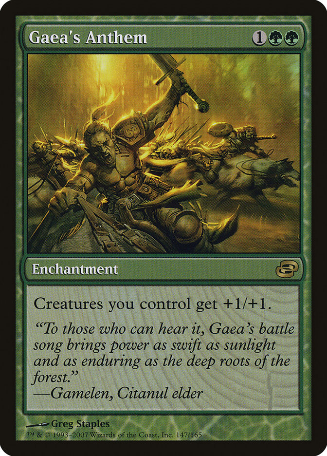 Gaea's Anthem [Planar Chaos] - Magic: The Gathering - Card Brawlers | Quebec | Canada |