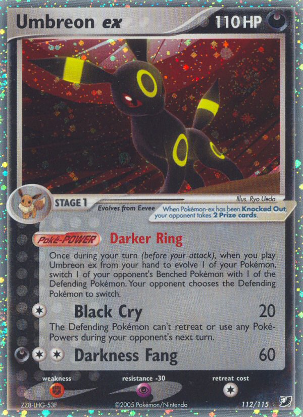 Umbreon ex (112/115) [EX: Unseen Forces] - Pokémon - Card Brawlers | Quebec | Canada |