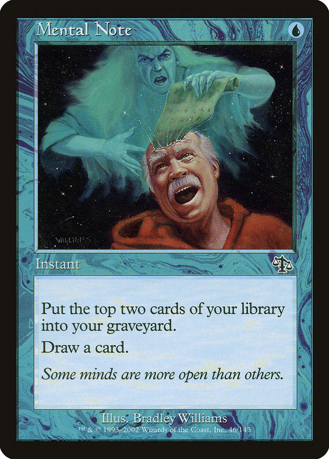 Mental Note [Judgment] - Magic: The Gathering - Card Brawlers | Quebec | Canada |