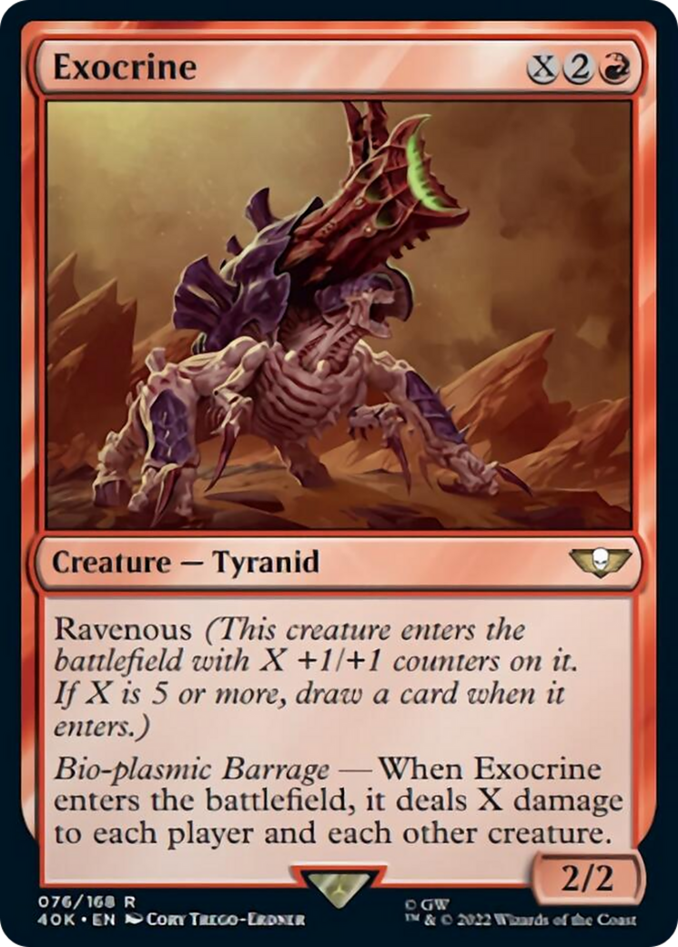 Exocrine [Warhammer 40,000] - Magic: The Gathering - Card Brawlers | Quebec | Canada |
