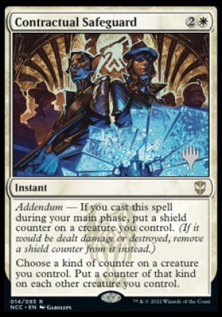 Contractual Safeguard (Promo Pack) [Streets of New Capenna Commander Promos] - Magic: The Gathering - Card Brawlers | Quebec | Canada |