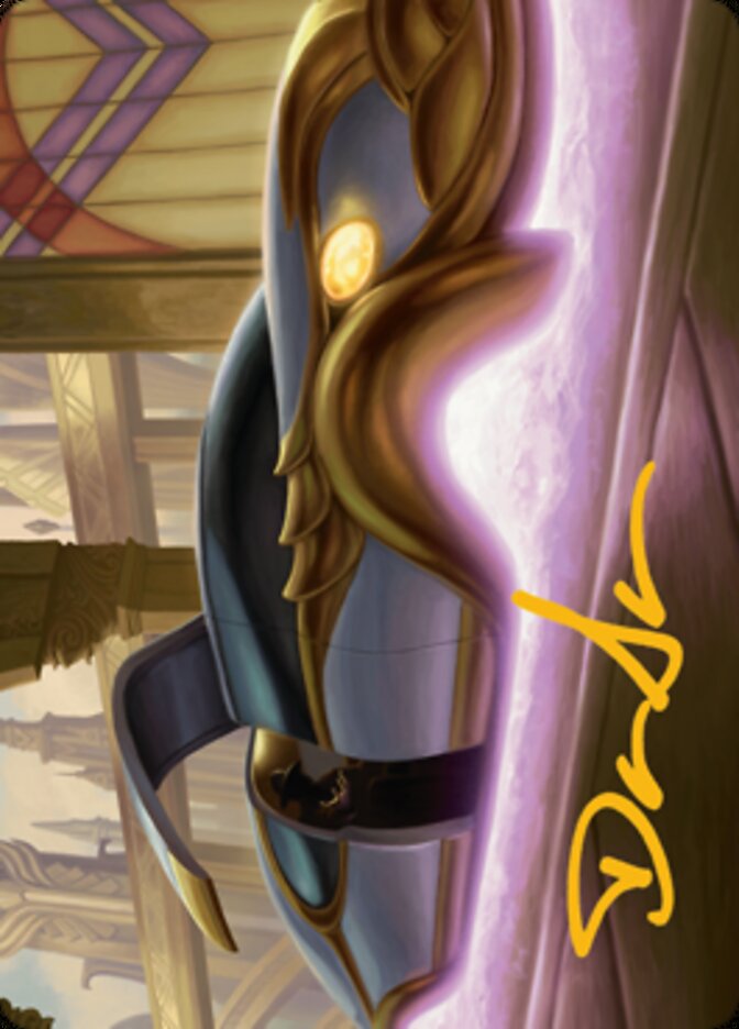 Mysterious Limousine Art Card (Gold-Stamped Signature) [Streets of New Capenna Art Series] - Magic: The Gathering - Card Brawlers | Quebec | Canada |