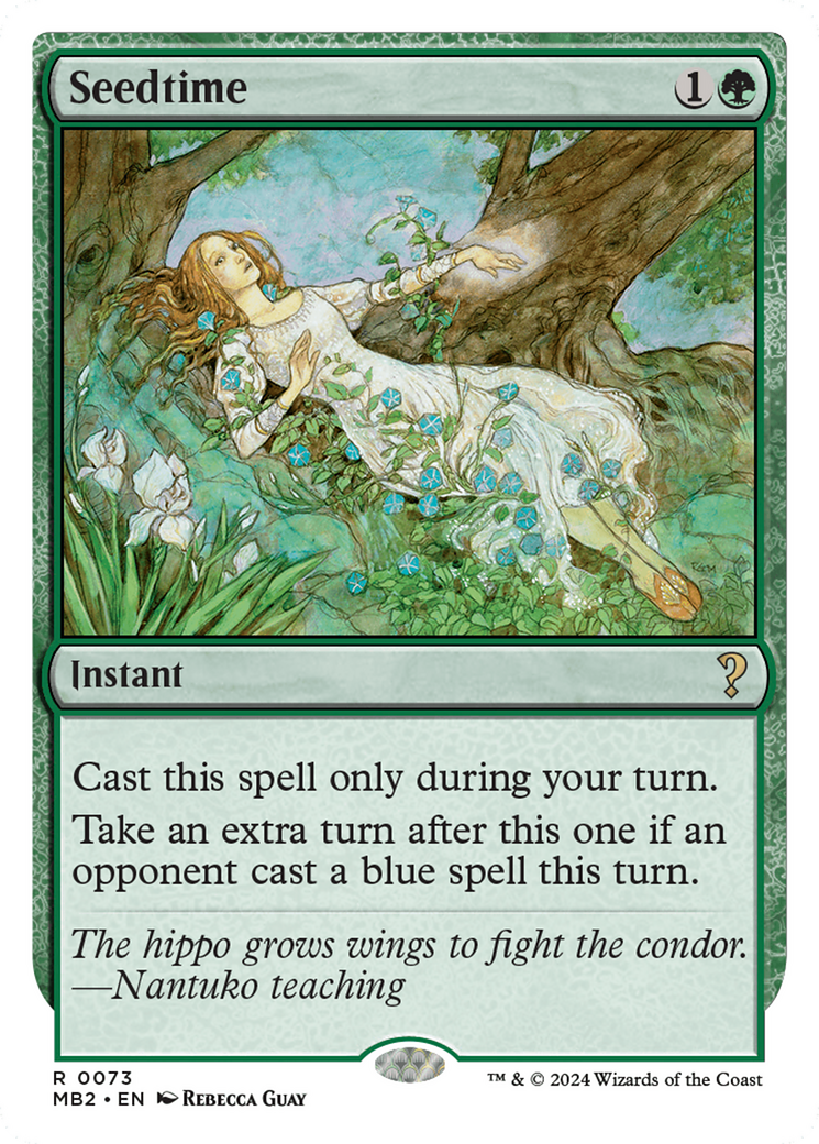 Seedtime [Mystery Booster 2] - Magic: The Gathering - Card Brawlers | Quebec | Canada |