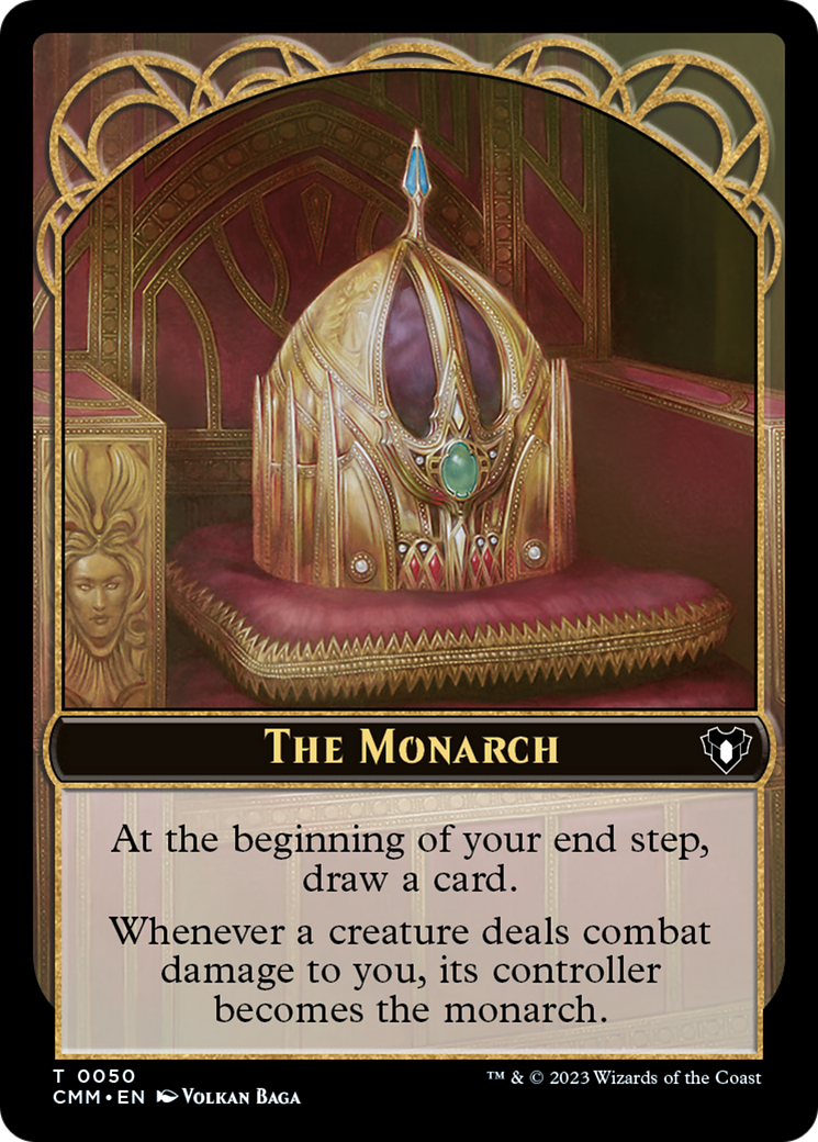 The Monarch // Cat (0005) Double-Sided Token [Commander Masters Tokens] - Magic: The Gathering - Card Brawlers | Quebec | Canada |