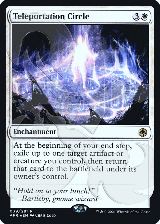 Teleportation Circle (Ampersand Promo) [Dungeons & Dragons: Adventures in the Forgotten Realms Promos] - Magic: The Gathering - Card Brawlers | Quebec | Canada |