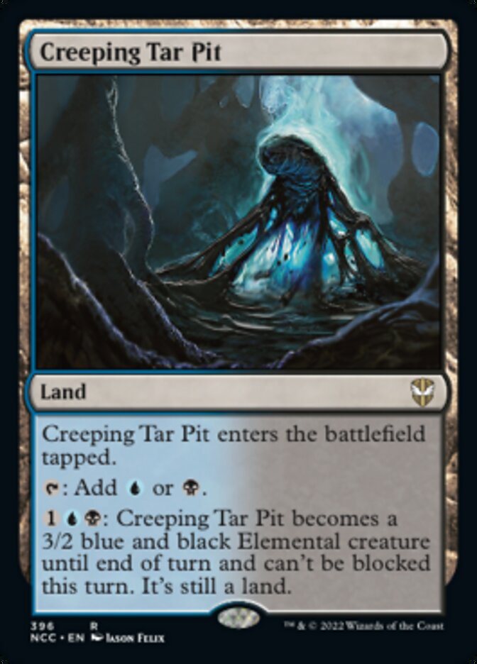 Creeping Tar Pit [Streets of New Capenna Commander] - Magic: The Gathering - Card Brawlers | Quebec | Canada |