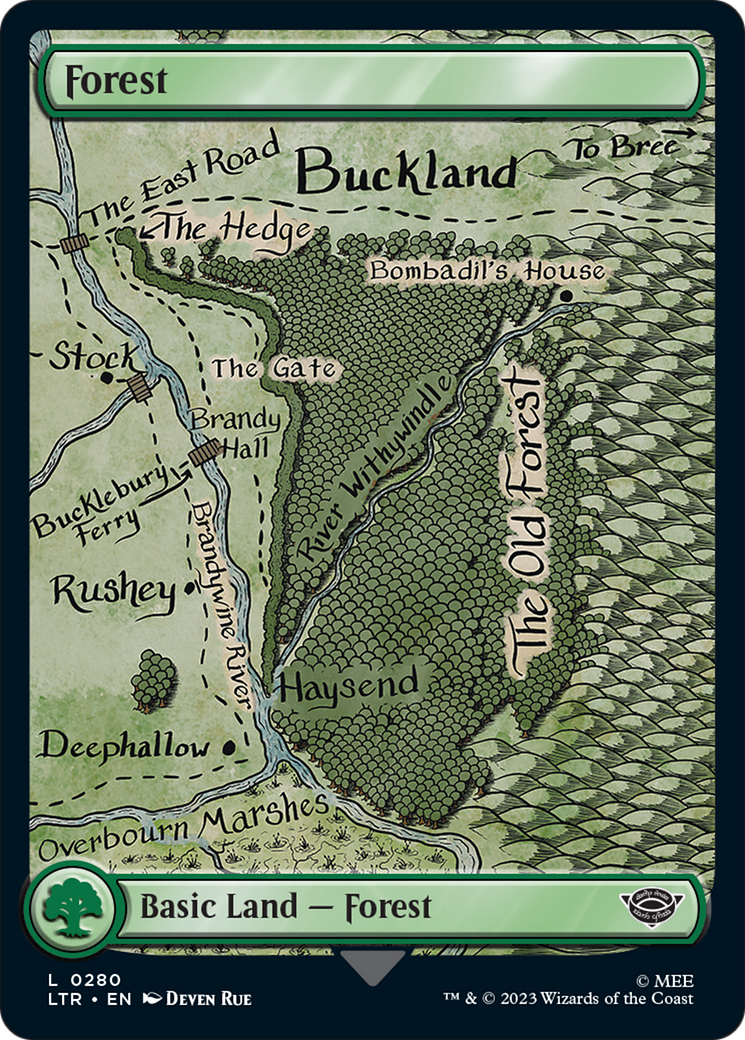 Forest (280) [The Lord of the Rings: Tales of Middle-Earth] - Magic: The Gathering - Card Brawlers | Quebec | Canada |