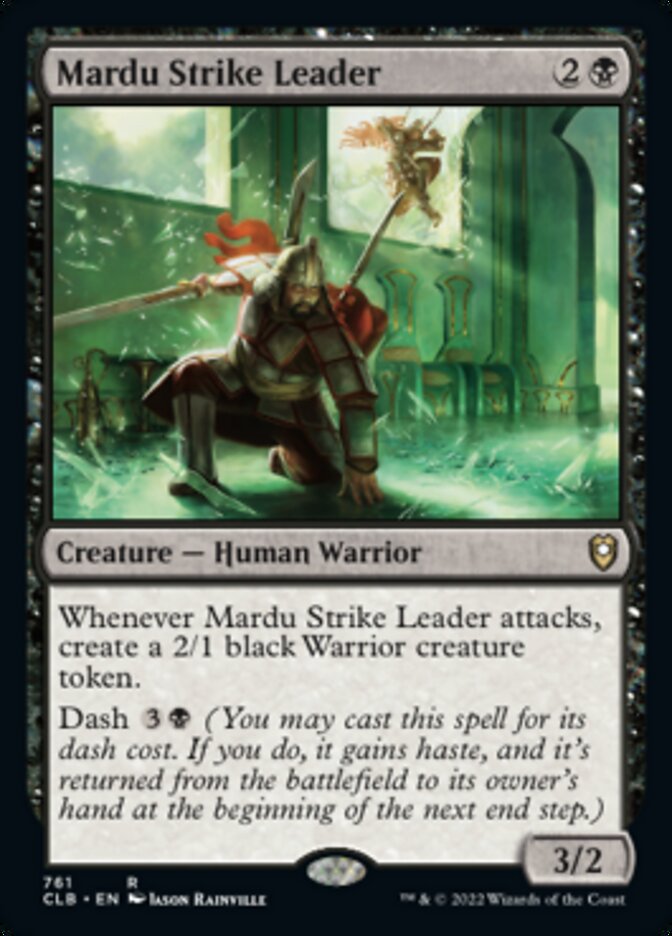 Mardu Strike Leader [Commander Legends: Battle for Baldur's Gate] - Magic: The Gathering - Card Brawlers | Quebec | Canada |
