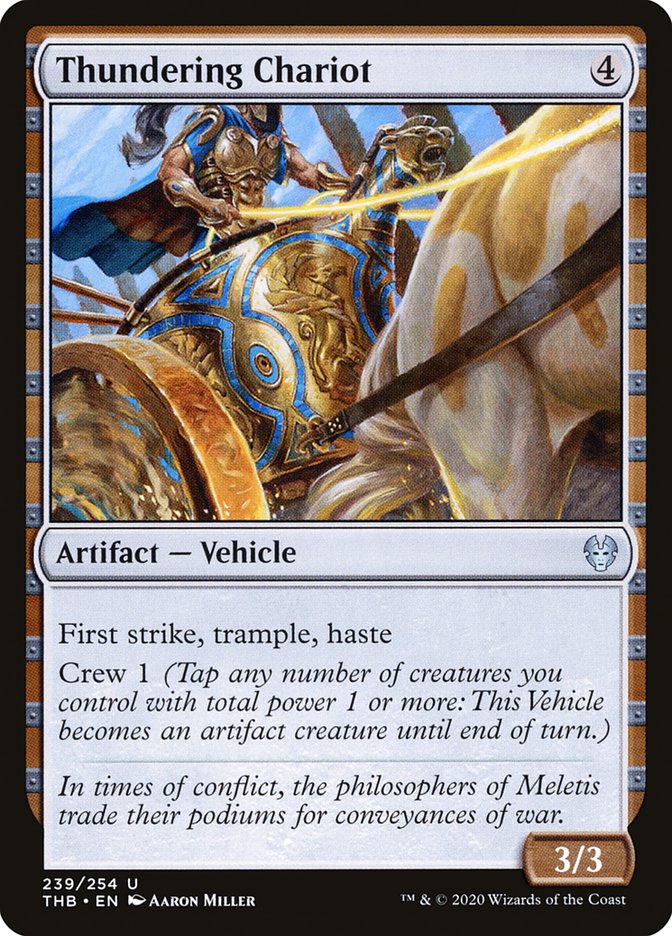 Thundering Chariot [Theros Beyond Death] - Magic: The Gathering - Card Brawlers | Quebec | Canada |