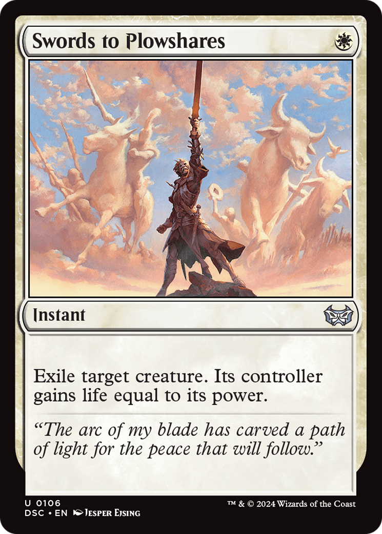Swords to Plowshares [Duskmourn: House of Horror Commander] - Magic: The Gathering - Card Brawlers | Quebec | Canada |