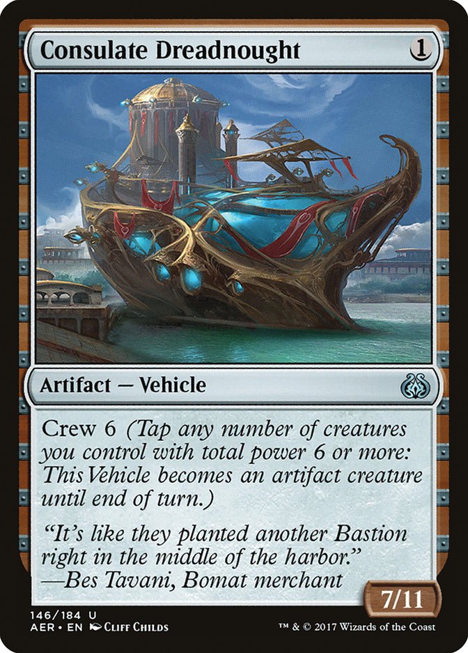 Consulate Dreadnought [Aether Revolt] - Magic: The Gathering - Card Brawlers | Quebec | Canada |