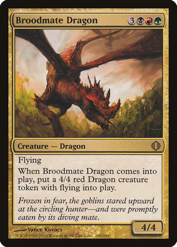 Broodmate Dragon [Shards of Alara] - Magic: The Gathering - Card Brawlers | Quebec | Canada |