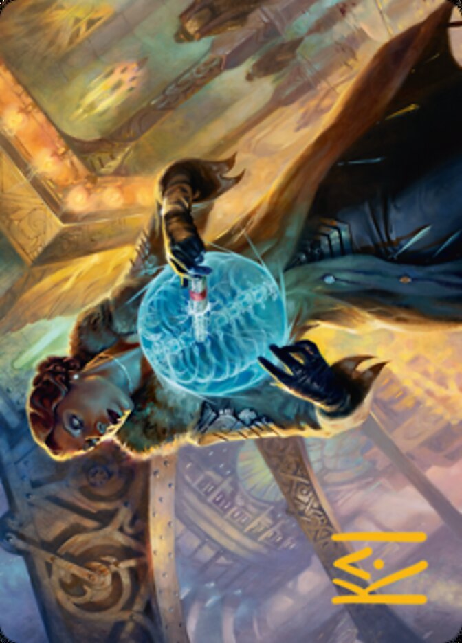 Writ of Return Art Card (Gold-Stamped Signature) [Streets of New Capenna Art Series] - Magic: The Gathering - Card Brawlers | Quebec | Canada |
