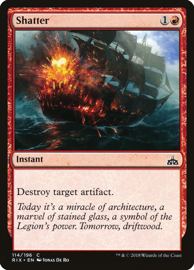Shatter [Rivals of Ixalan] - Magic: The Gathering - Card Brawlers | Quebec | Canada |