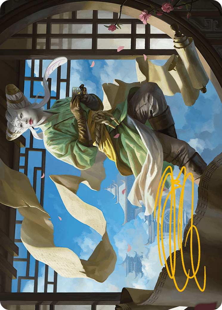 Tamiyo, Inquisitive Student Art Card (Gold-Stamped Signature) [Modern Horizons 3 Art Series] - Magic: The Gathering - Card Brawlers | Quebec | Canada |