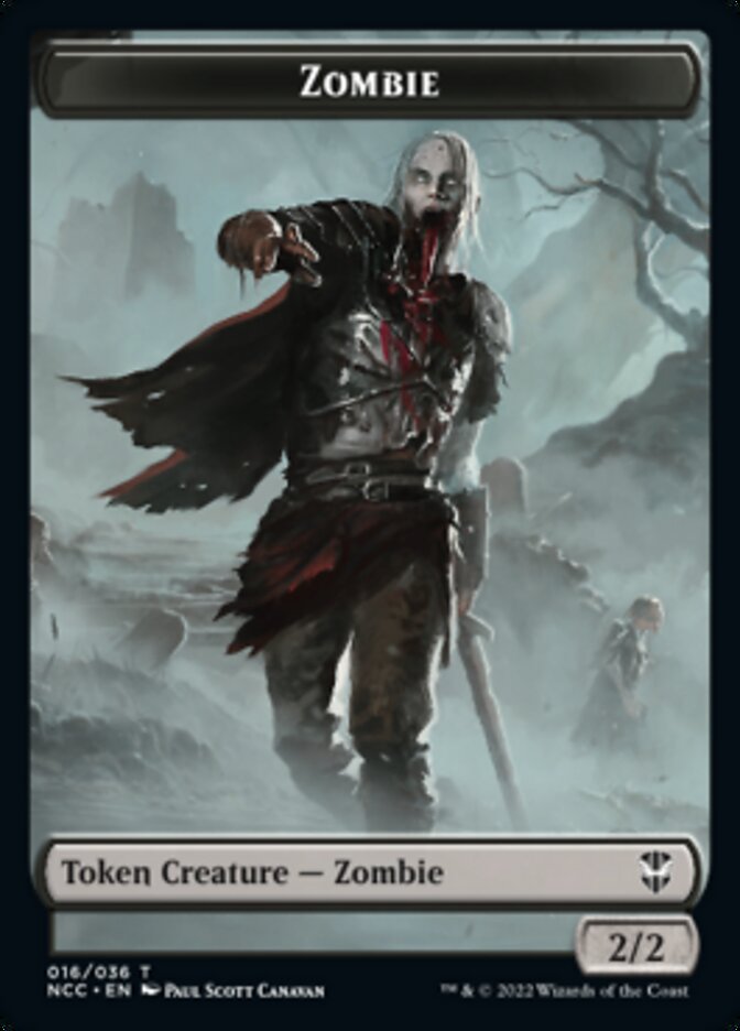 Zombie // Goat Double-Sided Token [Streets of New Capenna Commander Tokens] - Magic: The Gathering - Card Brawlers | Quebec | Canada |