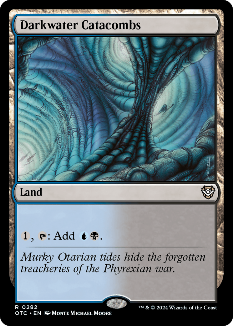 Darkwater Catacombs [Outlaws of Thunder Junction Commander] - Magic: The Gathering - Card Brawlers | Quebec | Canada |