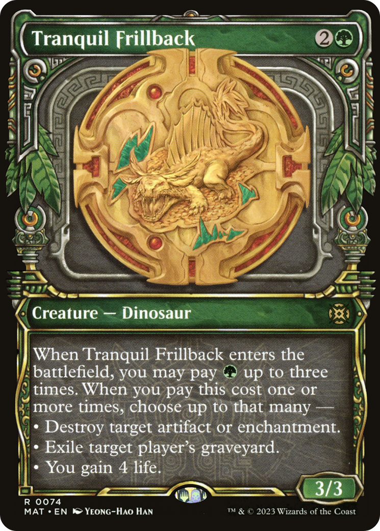 Tranquil Frillback (Showcase) [March of the Machine: The Aftermath] - Magic: The Gathering - Card Brawlers | Quebec | Canada |
