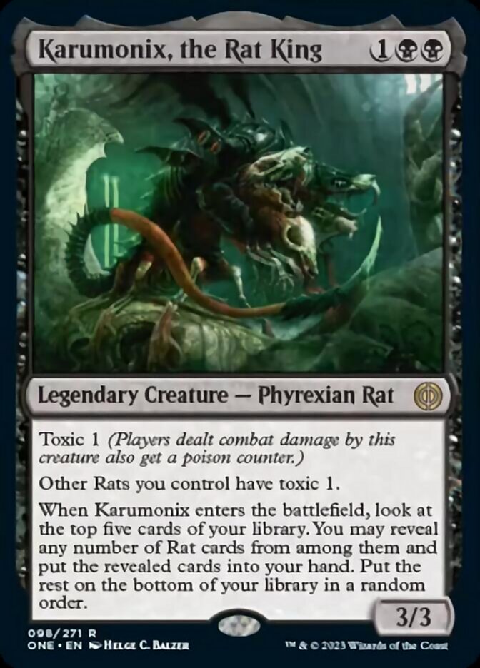 Karumonix, the Rat King [Phyrexia: All Will Be One] - Magic: The Gathering - Card Brawlers | Quebec | Canada |