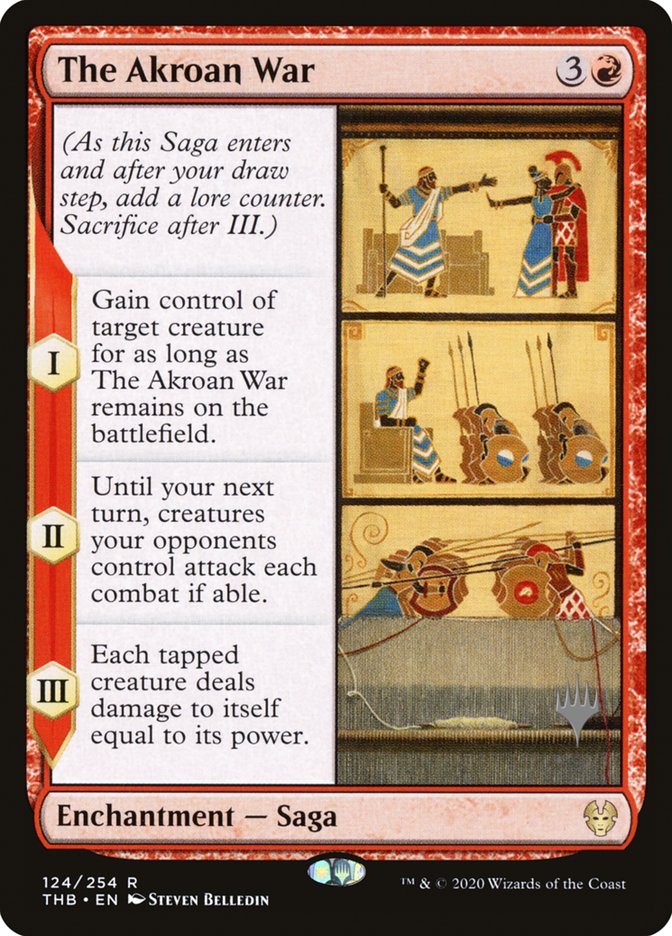 The Akroan War (Promo Pack) [Theros Beyond Death Promos] - Magic: The Gathering - Card Brawlers | Quebec | Canada |