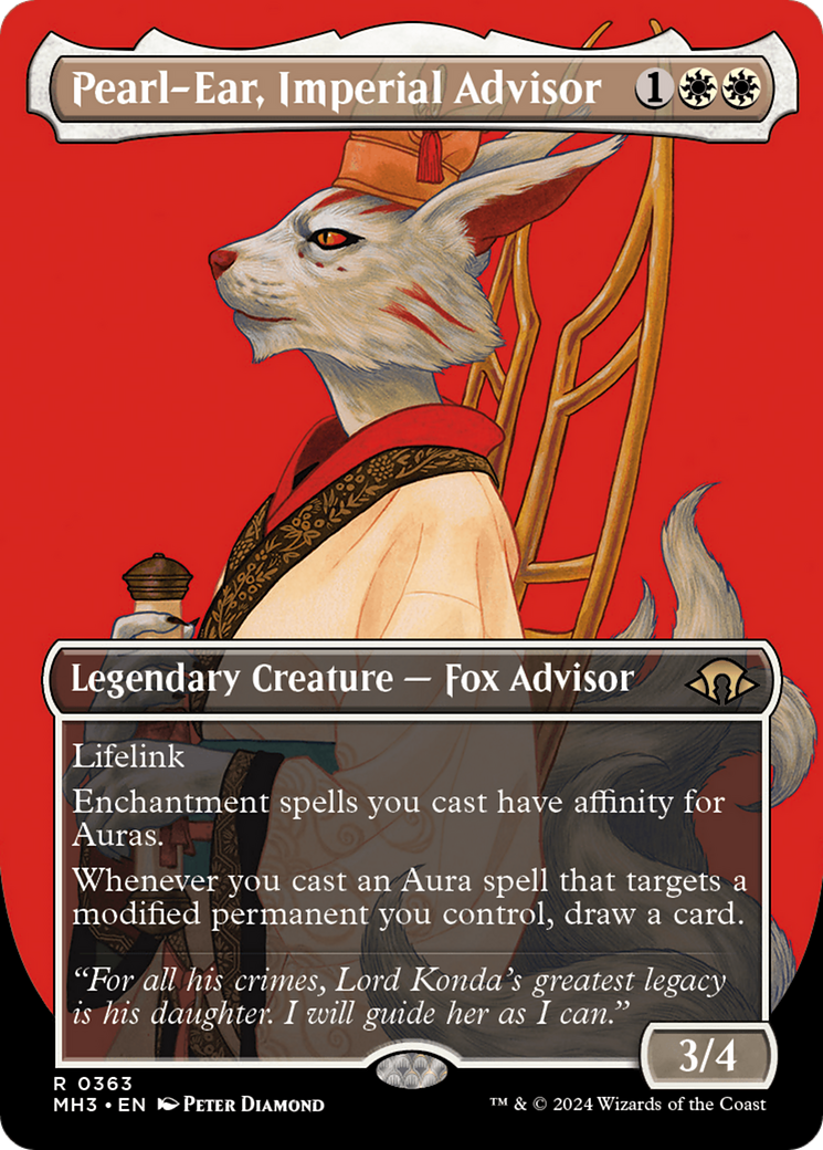 Pearl-Ear, Imperial Advisor (Borderless) [Modern Horizons 3] - Magic: The Gathering - Card Brawlers | Quebec | Canada |