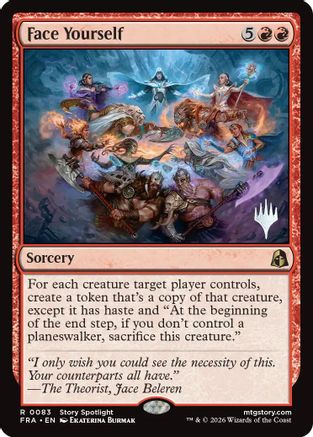 Face Yourself (PPFRA-083) - Promo Pack: Reality Fracture Foil - Card Brawlers