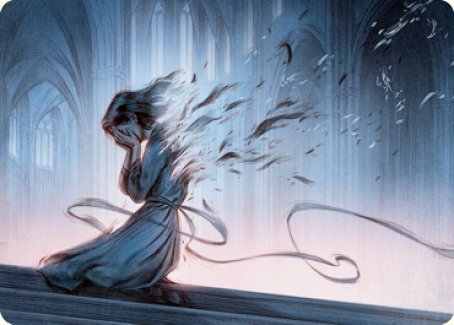 Fading Hope Art Card [Innistrad: Midnight Hunt Art Series] - Card Brawlers