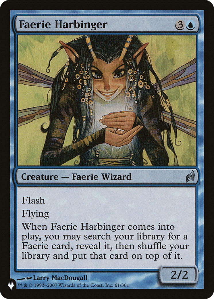 Faerie Harbinger [The List] - Card Brawlers