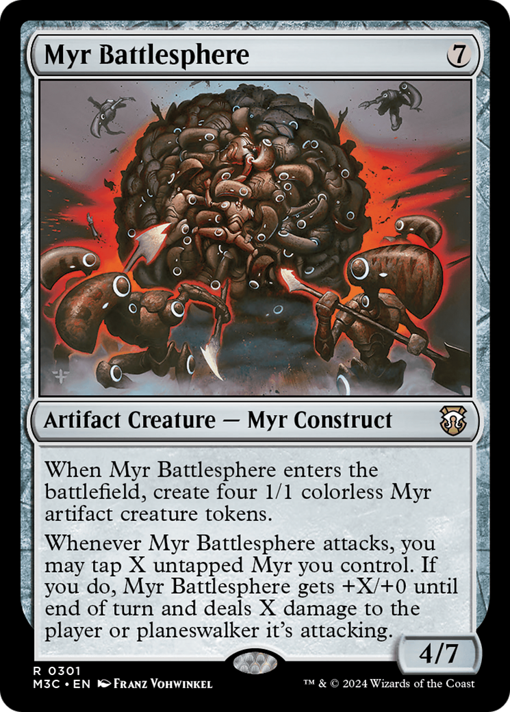 Myr Battlesphere [Modern Horizons 3 Commander] - Magic: The Gathering - Card Brawlers | Quebec | Canada |