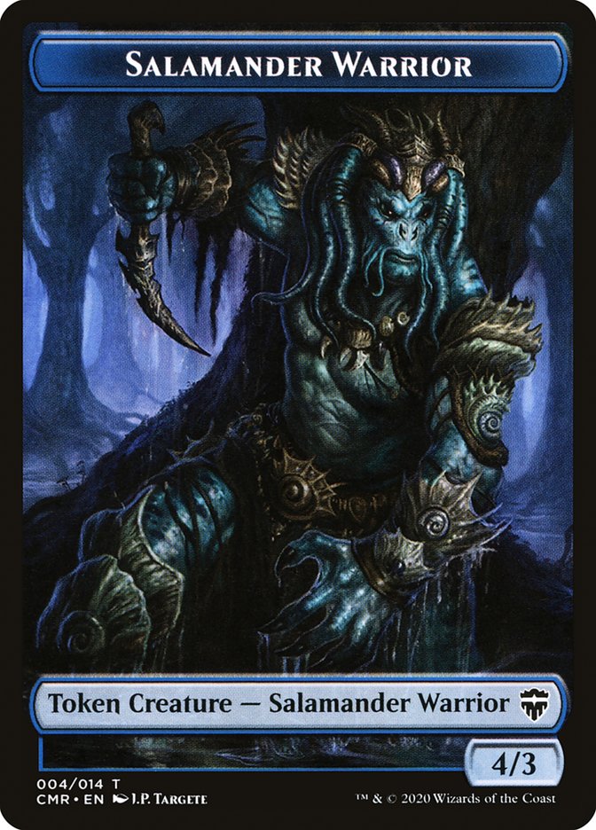 Copy (013) // Salamander Warrior Double-Sided Token [Commander Legends Tokens] - Magic: The Gathering - Card Brawlers | Quebec | Canada |